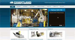 Desktop Screenshot of chantland.com