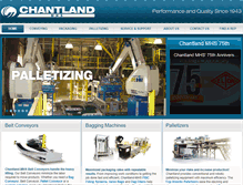 Tablet Screenshot of chantland.com